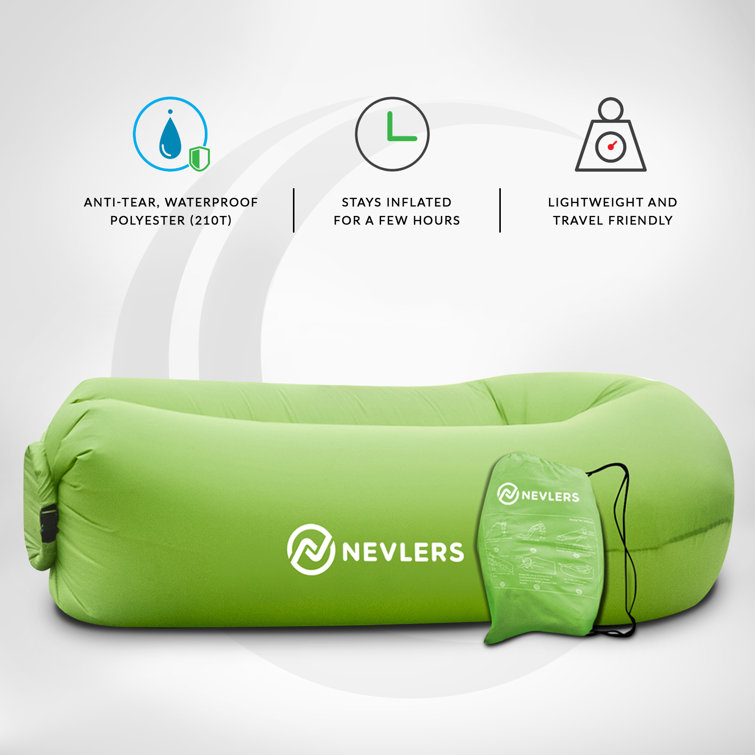 Trespass pvc inflatable camping lounger hot sale